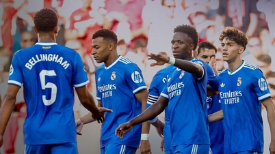 Una asistencia de Mbappé y una jugada de Vinícius ayudaron al Real Madrid a infligir una dolorosa derrota al Sevilla.