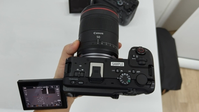 ກ້ອງ Canon EOS R6 V ມາຮອດຫວຽດນາມແລ້ວ, ລາຄາ 56.9 ລ້ານດົ່ງ.