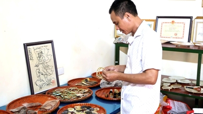 ผู้คนที่ยังคงยึดมั่นในงานหัตถกรรมดั้งเดิมในเมืองเถืองหง