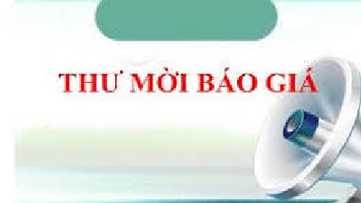 Mời báo giá vật tư, dụng cụ phục vụ hoạt động quan trắc môi trường năm 2026
