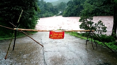 中部4州に対し、局地的な豪雨、鉄砲水、土砂崩れの警報が発令された。