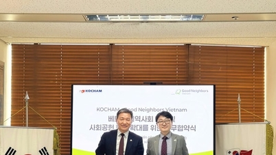 KOCHAM은 소외된 아동과 지역사회를 위한 지원을 강화하기 위해 Good Neighbors International과 협력하고 있습니다.