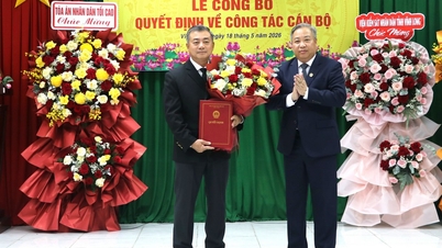Đồng chí Huỳnh Xuân Long giữ chức Chánh án TAND tỉnh Vĩnh Long