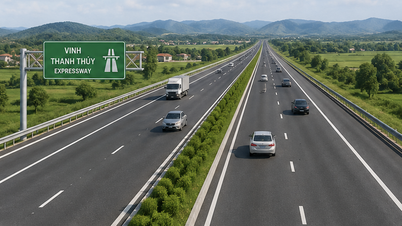 De provincie Nghe An is begonnen met de aanleg van de snelweg Vinh - Thanh Thuy, met een geschatte waarde van bijna 24.000 miljard VND.