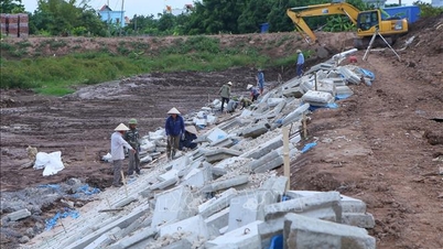 Ninh Binh beschleunigt den Fortschritt von Katastrophenschutz- und -bekämpfungsprojekten.