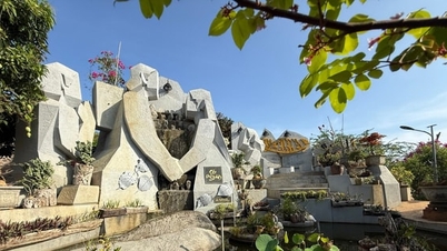 "Garden X" de Con Dao y la creatividad del escultor Ngo Xuan Lai.