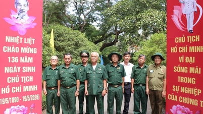 Pada bulan Mei, saya pergi ke Long Duc dan mendengar cerita tentang pemeliharaan kuil yang didedikasikan untuk Presiden Ho Chi Minh.