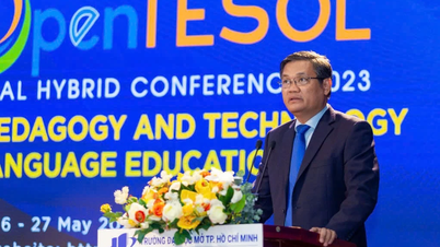 El Ministerio de Educación y Formación ha reelegido al profesor Dr. Nguyen Minh Ha como rector de la Universidad Abierta de Ciudad Ho Chi Minh.
