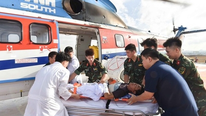 Ambulanțele aeriene de urgență au acționat toată noaptea pentru a salva doi pacienți aflați în stare critică din Insulele Spratly și a-i aduce înapoi pe continent pentru tratament.