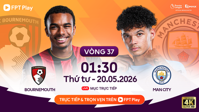 Live stream link for Bournemouth vs Man City, 1:30 AM on May 20th - Premier League Round 37