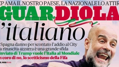 Pep Guardiola could manage the Italian national team after leaving Man City.