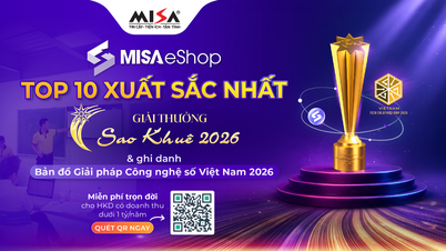 Поздравляем MISA eShop с попаданием в ТОП-10 рейтинга Sao Khue Awards и с тем, что компания заявила о себе на карте цифровых технологических решений Вьетнама до 2026 года.