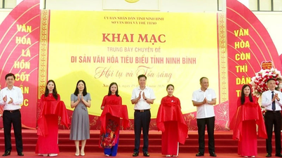 Eröffnung der Ausstellung „Herausragendes kulturelles Erbe der Provinz Ninh Binh – Konvergenz und Strahlkraft“