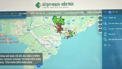 Ho Chi Minh City is conducting a trial run of a public planning data portal based on GIS.
