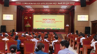 Thach That commune reviews and addresses land-related complaints on social media.
