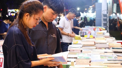In Da Nang findet am Han-Fluss eine Buchmesse statt, bei der die Einheimischen eifrig nach guten Büchern zu günstigen Preisen suchen.