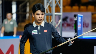 Cơ thủ 17 tuổi Việt Nam bị loại ở World Cup billiards vì thua đối thủ 0,059 điểm