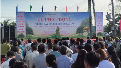 ទីក្រុងកាន់ថូរៀបចំពិធីបើកសម្ពោធ «ដាំដើមឈើដើម្បីរំលឹកដល់លោកប្រធានហូជីមិញជារៀងរហូត» ក្នុងឱកាសរំលឹកខួបលើកទី១៣៦ នៃថ្ងៃកំណើតរបស់លោកប្រធានហូជីមិញ (១៩/៥/១៨៩០ - ១៩/៥/២០២៦)