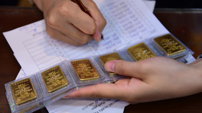 Prix ​​de l'or aujourd'hui, 20 mai 2026 : en baisse de 9 millions de VND/once au cours du mois dernier.
