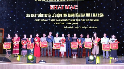 พิธีเปิดงานเทศกาลประชาสัมพันธ์เคลื่อนที่จังหวัดกวางงาย