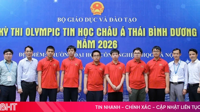 Nam sinh Hà Tĩnh giành huy chương Bạc Olympic Tin học Châu Á - Thái Bình Dương