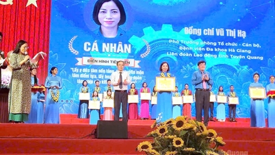 Tuyen Quang compte des responsables syndicaux exemplaires qui étudient et suivent les enseignements du président Hô Chi Minh, et ils ont été félicités par la Confédération générale du travail du Vietnam.