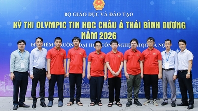Vietnam menempati peringkat kedua secara keseluruhan di Olimpiade Informatika Asia 2026.