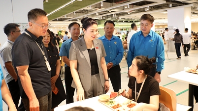 Bac Ninh: Hampir 60,000 pekerja Goertek Vietnam menyertai program "Hidangan Kesatuan Sekerja".