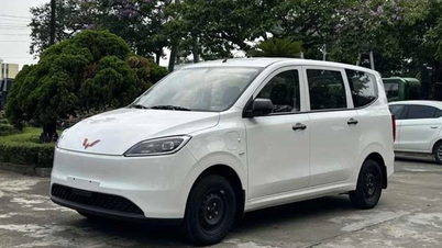 Detaljer om Wuling Grango MPV i Vietnam - från 499 miljoner VND, med en räckvidd på 300 km per laddning.
