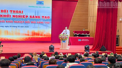 Vinh Long poartă un dialog politic privind antreprenoriatul inovator în rândul studenților.