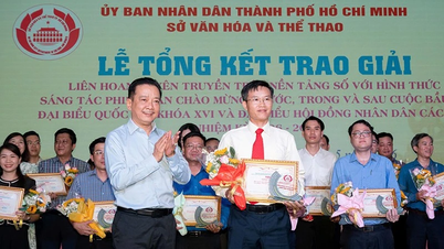 นครโฮจิมินห์: พิธีมอบรางวัลในงานเทศกาลประชาสัมพันธ์แพลตฟอร์มดิจิทัล