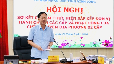 Vinh Long áttekintést nyújt az igazgatási egységek minden szinten történő átszervezésének, valamint a helyi önkormányzatok két szintű működésének egy évéről.