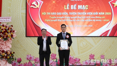 Bế mạc Hội thi Báo cáo viên, Tuyên truyền viên giỏi năm 2026 Cụm thi số 2