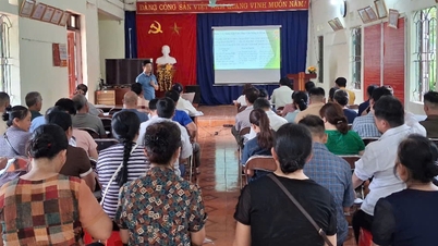 Kooperatif grupları ve kooperatiflerin kurulması konusunda yetkililer ve çiftçi derneği üyelerinin bilgi ve becerilerini geliştirmeye yönelik eğitim - Cao Bang Online Gazetesi