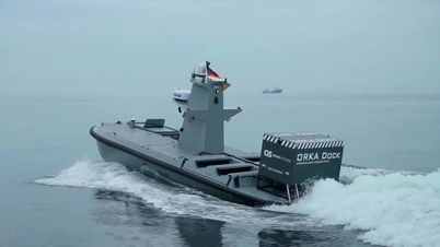 Alemania presenta un sistema automatizado de pistas de aterrizaje para vehículos aéreos no tripulados en buques de guerra.
