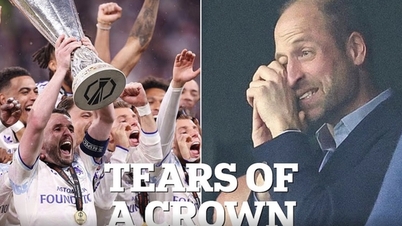The reason why the British Prince burst into tears after the Europa League final.