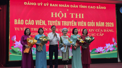 Đảng viên Chi bộ Sở Dân tộc và Tôn giáo tham dự Hội thi Báo cáo viên, tuyên truyền viên giỏi năm 2026