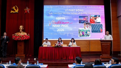 Phát động giải thưởng truyền thông về quyền con người tại Việt Nam ‘Việt Nam hạnh phúc - Happy Viet Nam 2026’