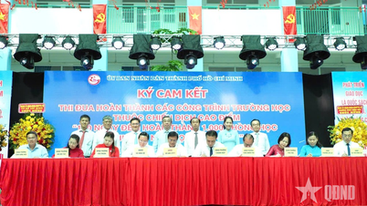 Ho Chi Minh-byen lanserer en kampanje for å «fullføre 1000 klasserom på 100 dager og netter».