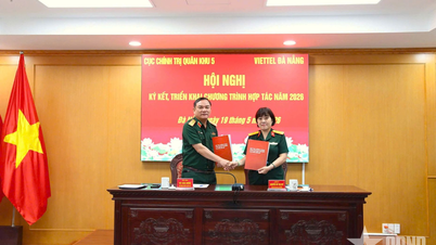 A Região Militar 5 e a Viettel Da Nang assinam e implementam um programa de cooperação para 2026.