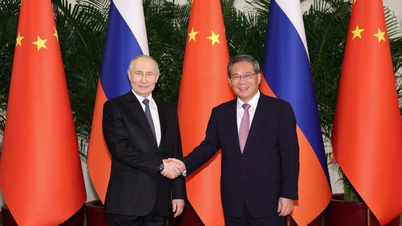 Der chinesische Ministerpräsident Li Qiang trifft sich mit dem russischen Präsidenten Putin.