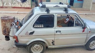 کیوبا کے مکینک نے چارکول سے چلنے والی کار ایجاد کی۔