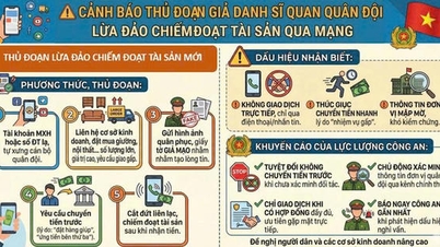 Ninh Binh memberi amaran tentang penipuan yang melibatkan penyamaran pegawai tentera untuk "memerangkap" orang ramai supaya membuat arahan.