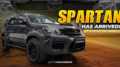 La Toyota Fortuner di vecchia generazione è stata trasformata, acquisendo un aspetto robusto e lussuoso, simile a quello di un SUV.