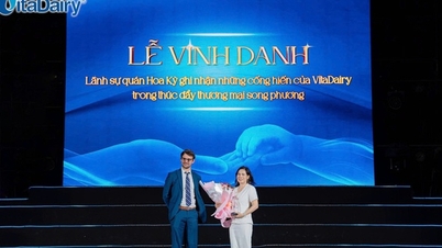 A VitaDairy-t az USA-Vietnam kétoldalú partnerséghez való hozzájárulásáért tüntették ki.