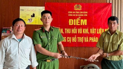 Lam Dong: İnsanları gönüllü olarak silah ve patlayıcı madde teslim etmeye teşvik etmek.