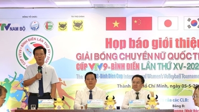 VTV9 - Binh Dien Kupası 2026 voleybol turnuvasının toplam ödül havuzu 1,2 milyar VND'nin üzerinde.