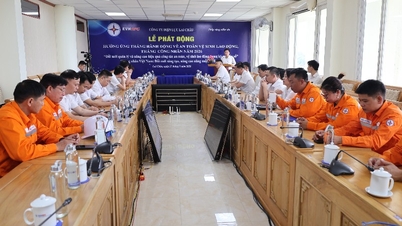 Syarikat Tenaga Lai Chau melancarkan Bulan Pekerja 2026
