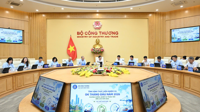 Minister Le Manh Hung works with the Import-Export Department.