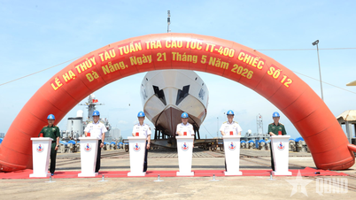 Tổng công ty Sông Thu hạ thủy tàu tuần tra cao tốc TT-400 chiếc số 12